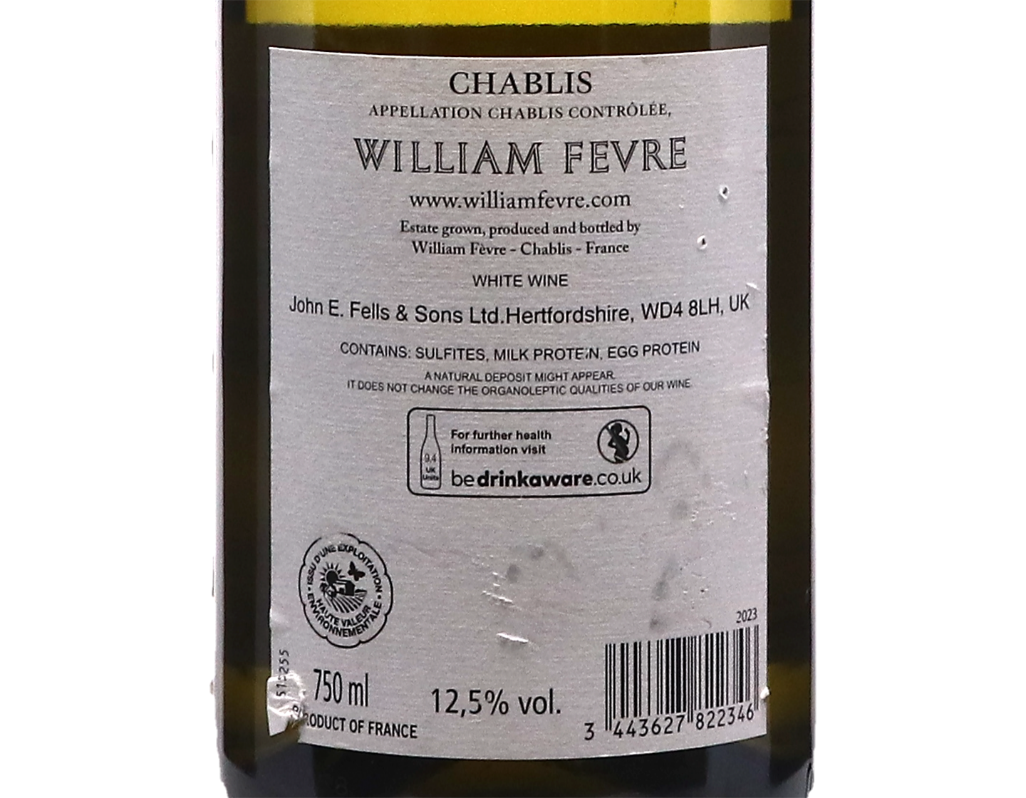 Domaine William Fèvre, Chablis 2023