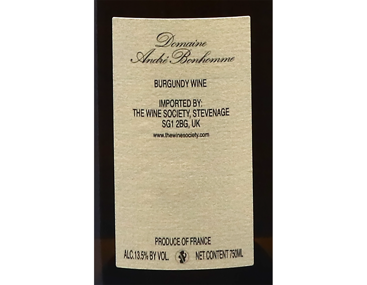 Domaine Bonhomme Vire Clesse Pierres Blanches 2023