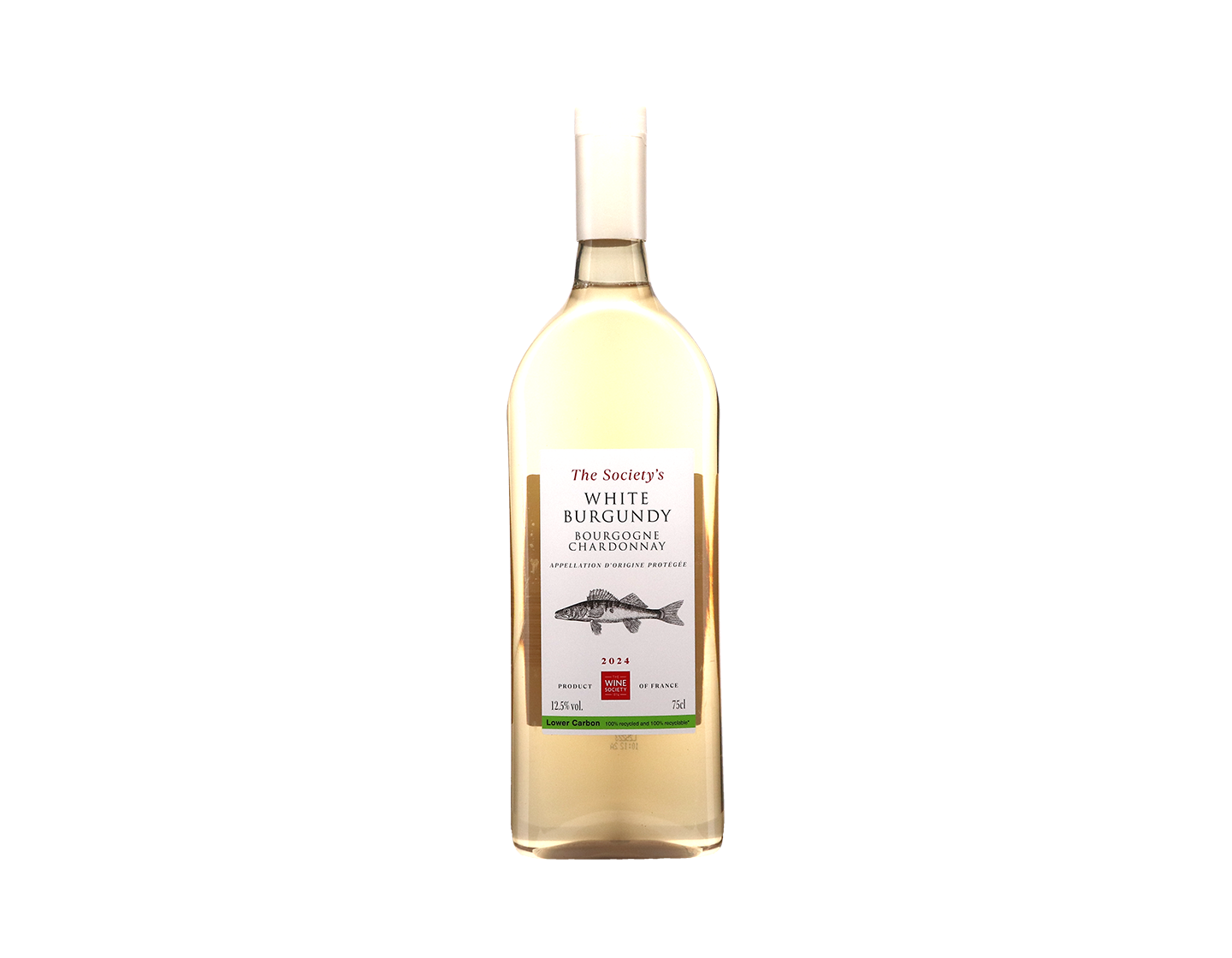 The Society's White Burgundy 2024 rPET bottle