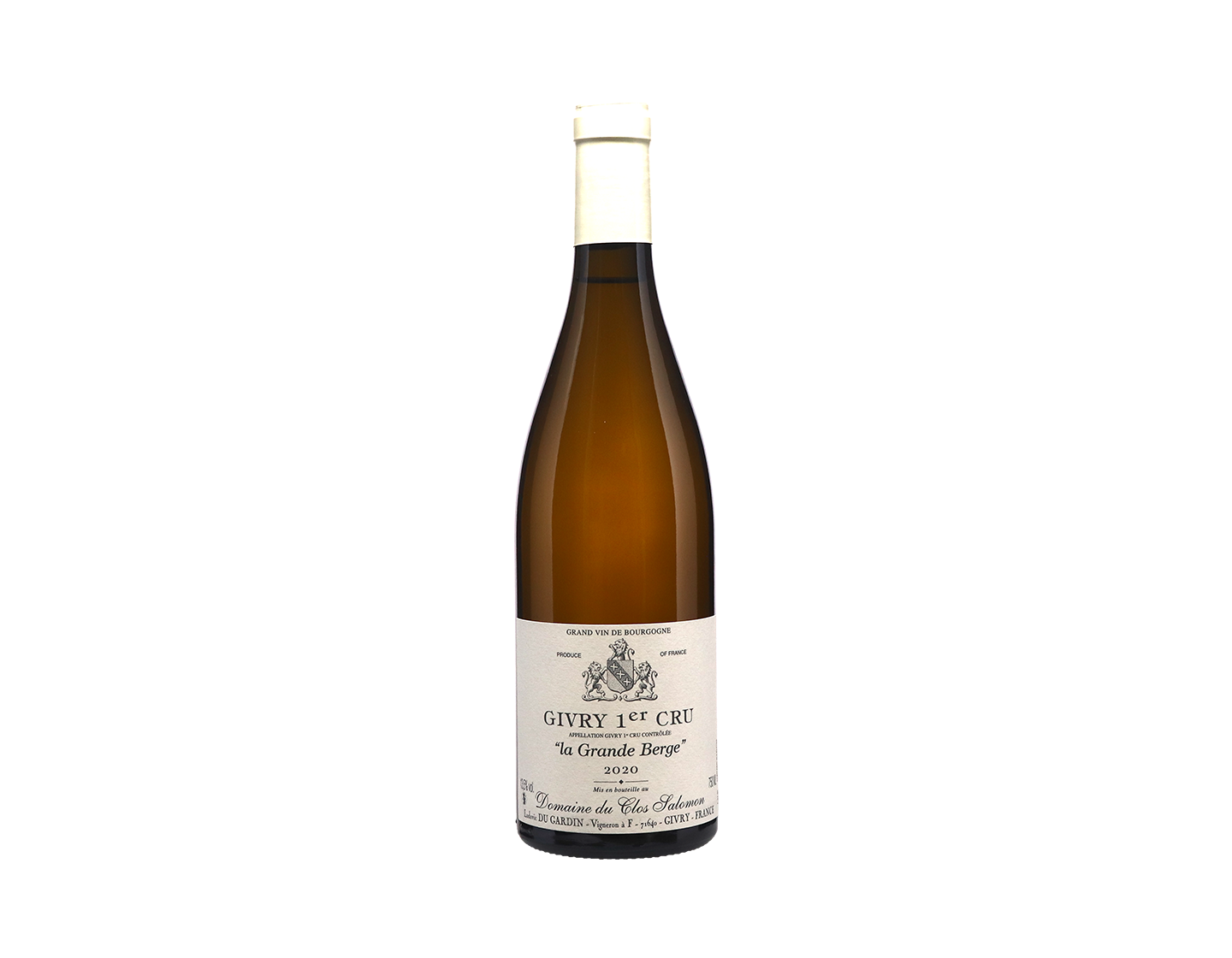 Dom Clos Salomon Givry Blanc PC La Grande Berge 2020