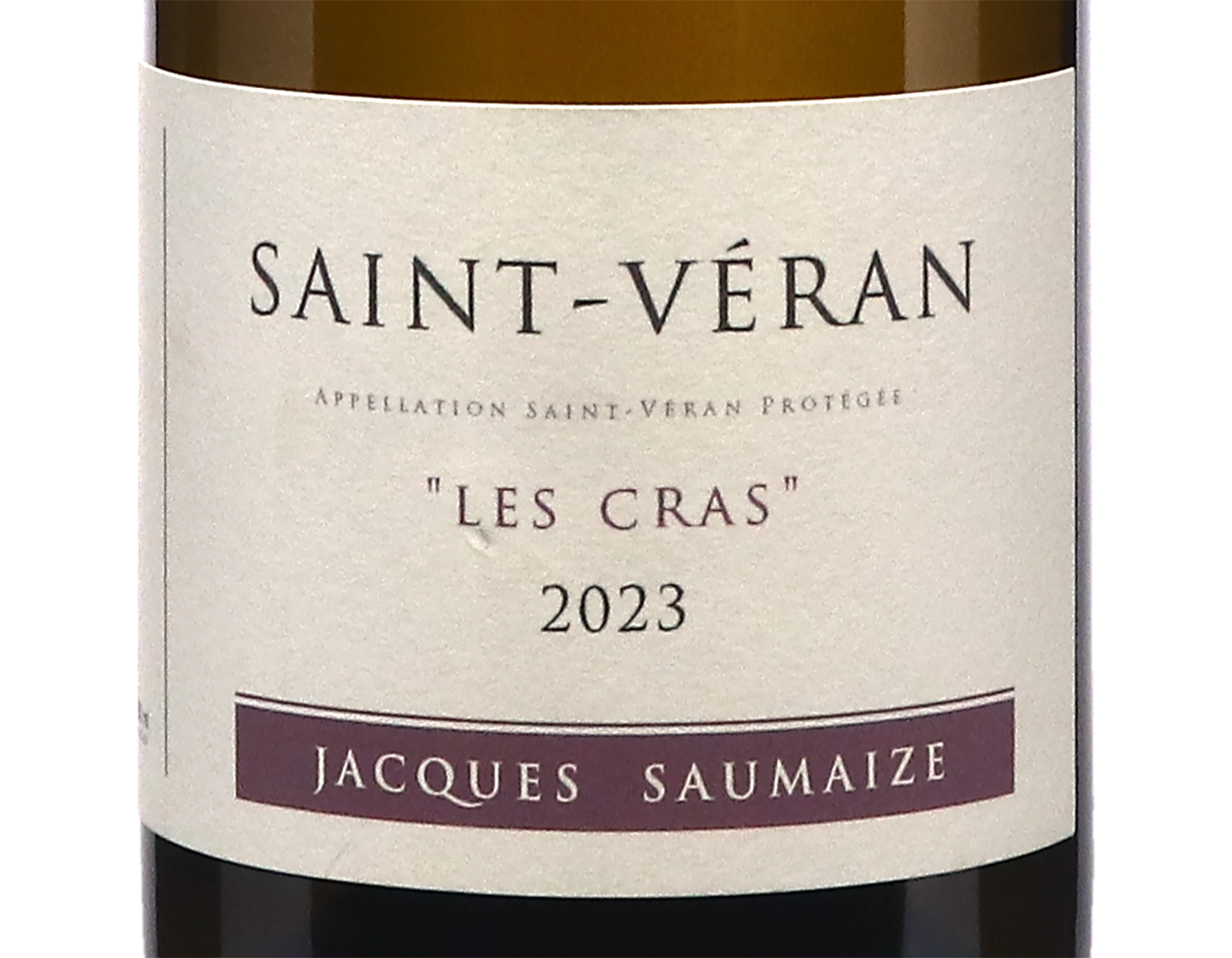 Jacques Saumaize, Saint-Véran Cras 2023
