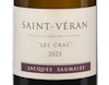 Jacques Saumaize, Saint-Véran Cras 2023 view 2