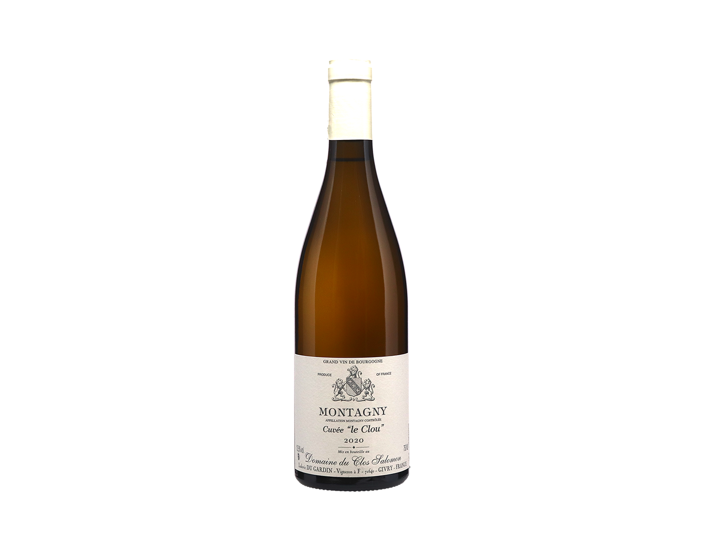 Domaine Clos Salomon Montagny Le Clou 2020