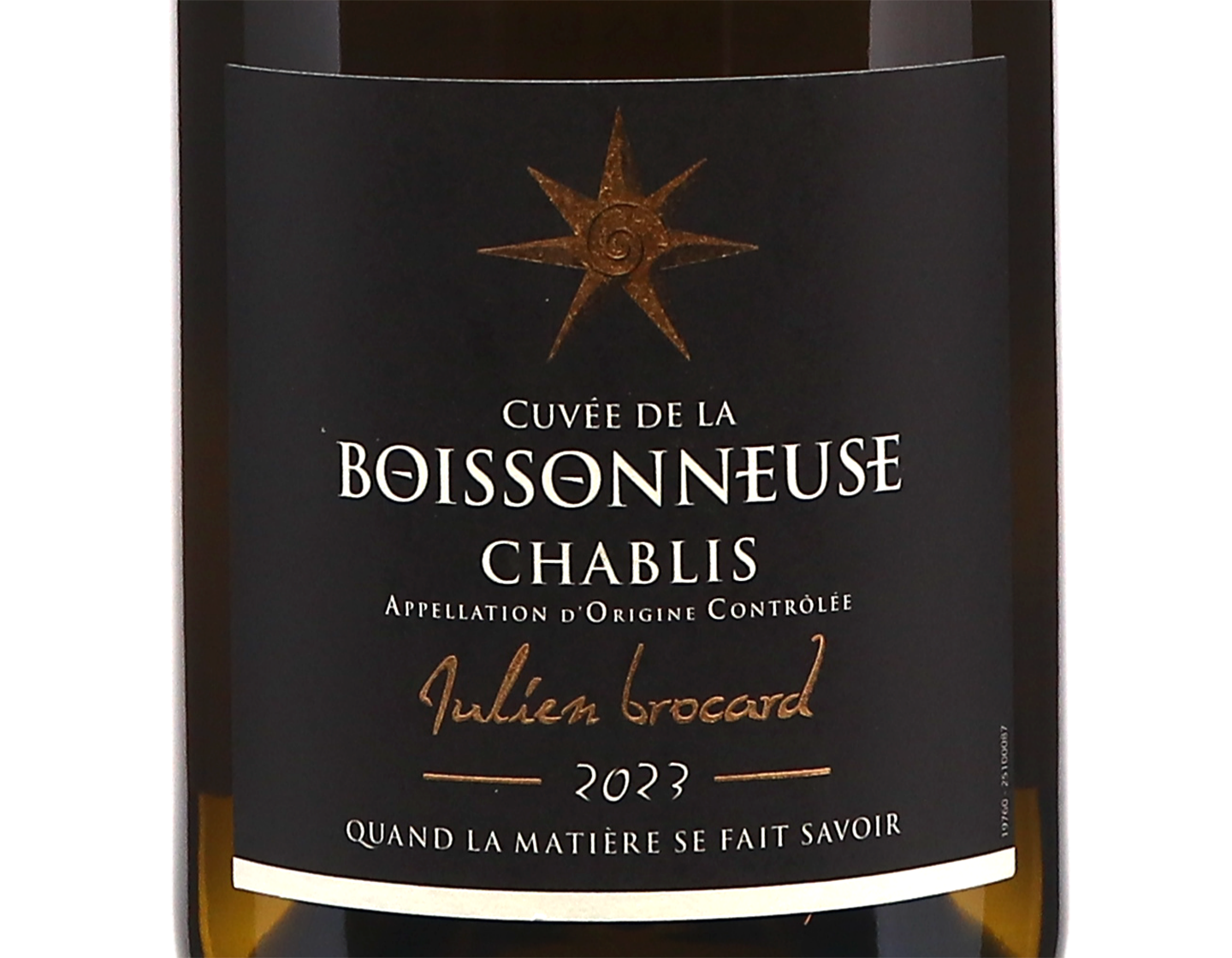 Julien Brocard Chablis Boissonneuse 2023