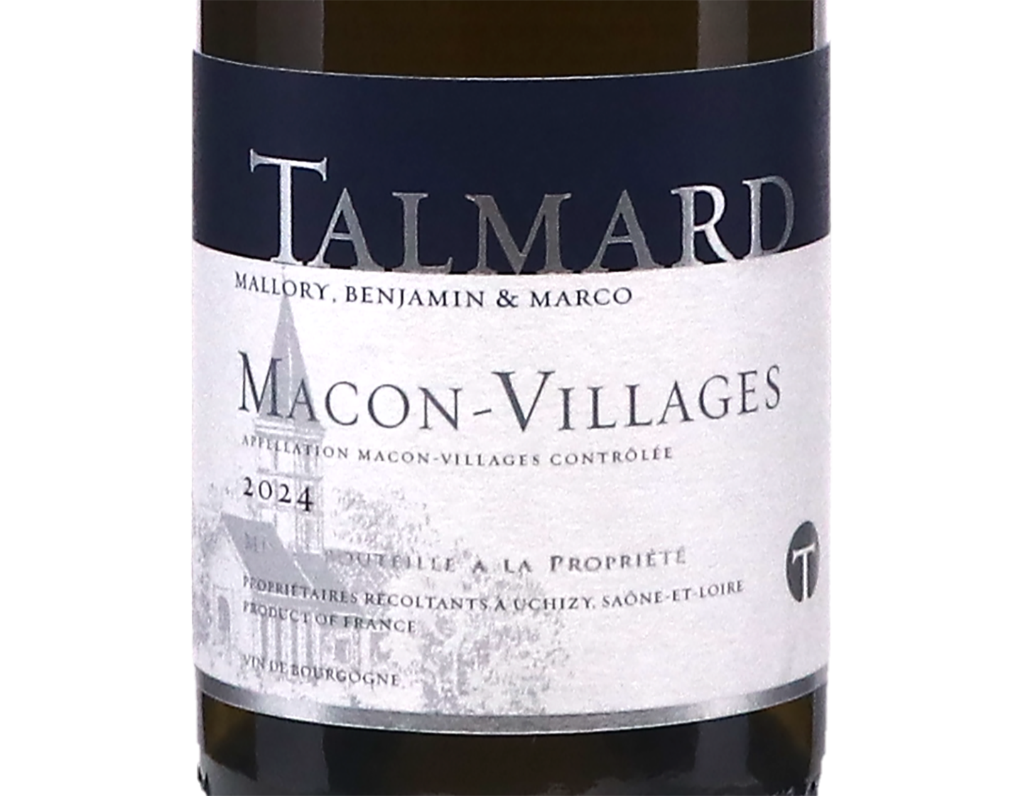 Half-bottle of Mâcon-Villages, Domaine Mallory et Benjamin Talmard 2024