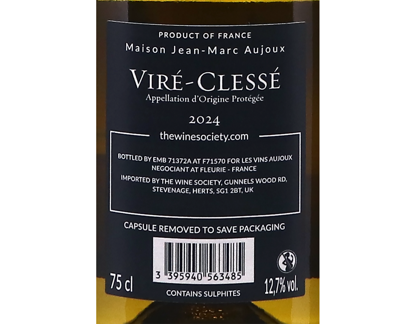 Maison Jean-Marc Aujoux Vire Clesse 2024