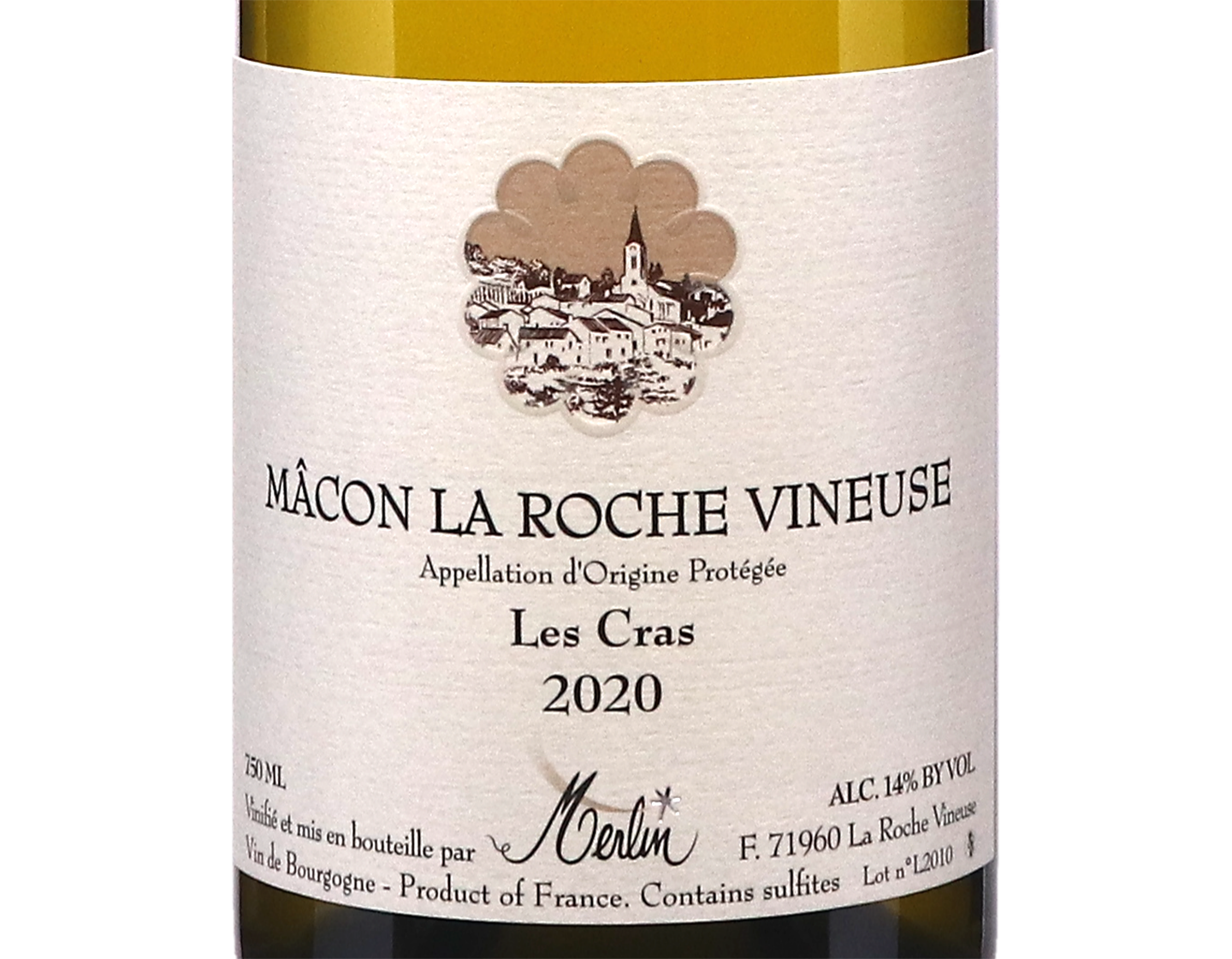 Merlin Macon La Roche Vineuse Les Cras 2020
