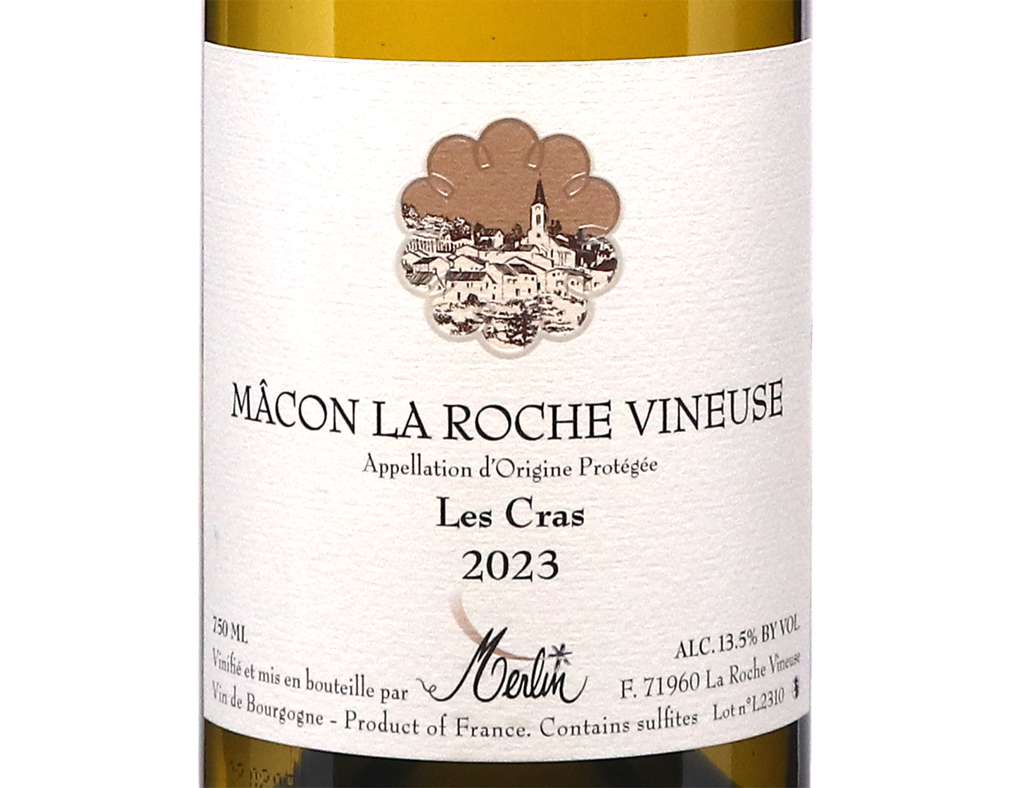 Merlin Macon La Roche Vineuse Les Cras 2023