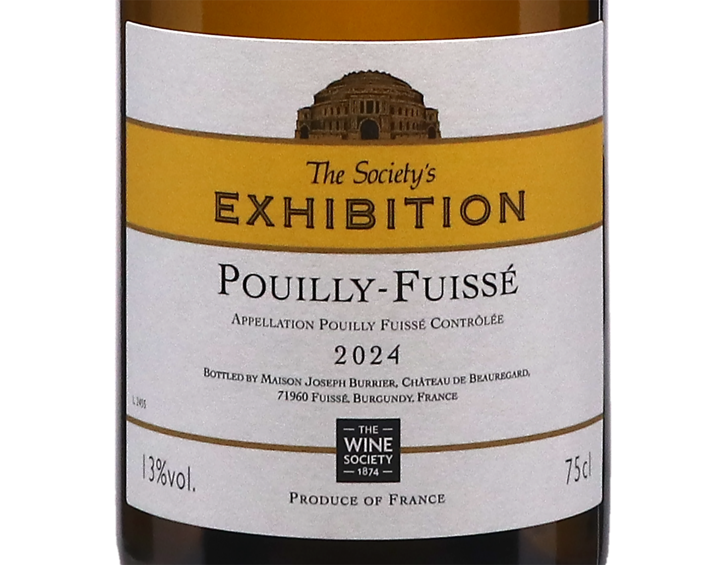 The Society's Exhibition Pouilly Fuisse 2024