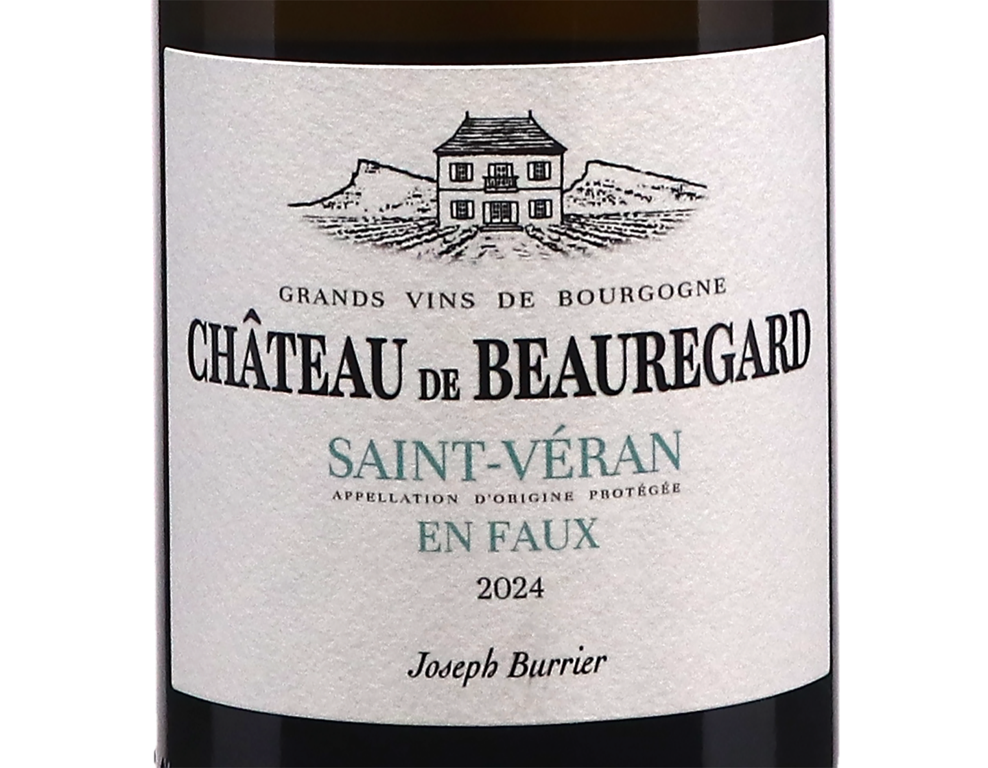 Ch de Beauregard St Veran En Faux 2024 ORGANIC