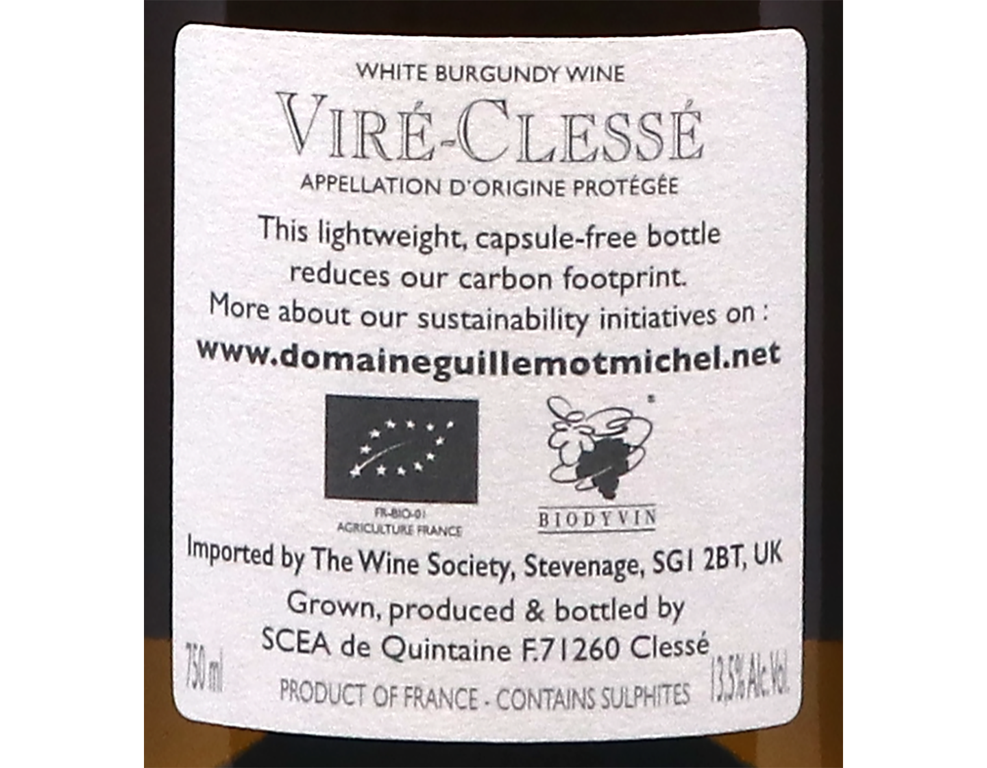 Domaine Guillemot-Michel, Viré-Clessé Quintaine 2024