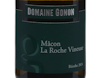 Domaine Gonon Macon La Roche Vineuse 2024 view 2