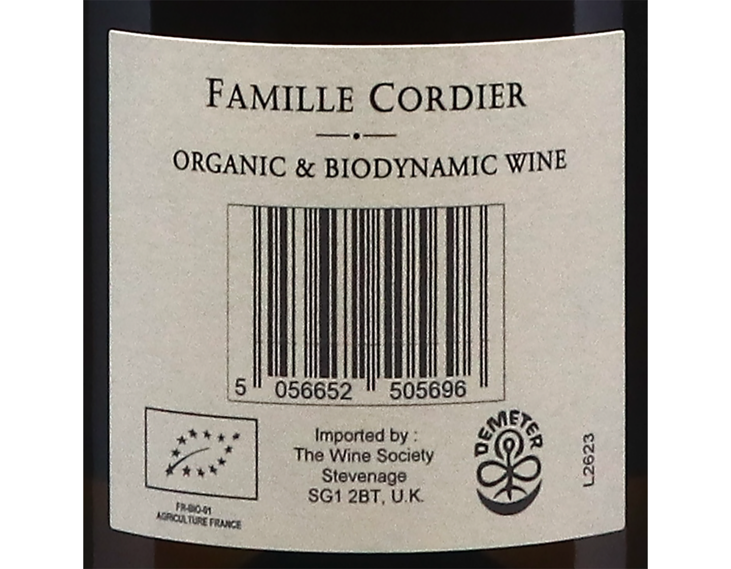 Famille Cordier MÃ¢con Loche 2024 ORGANIC