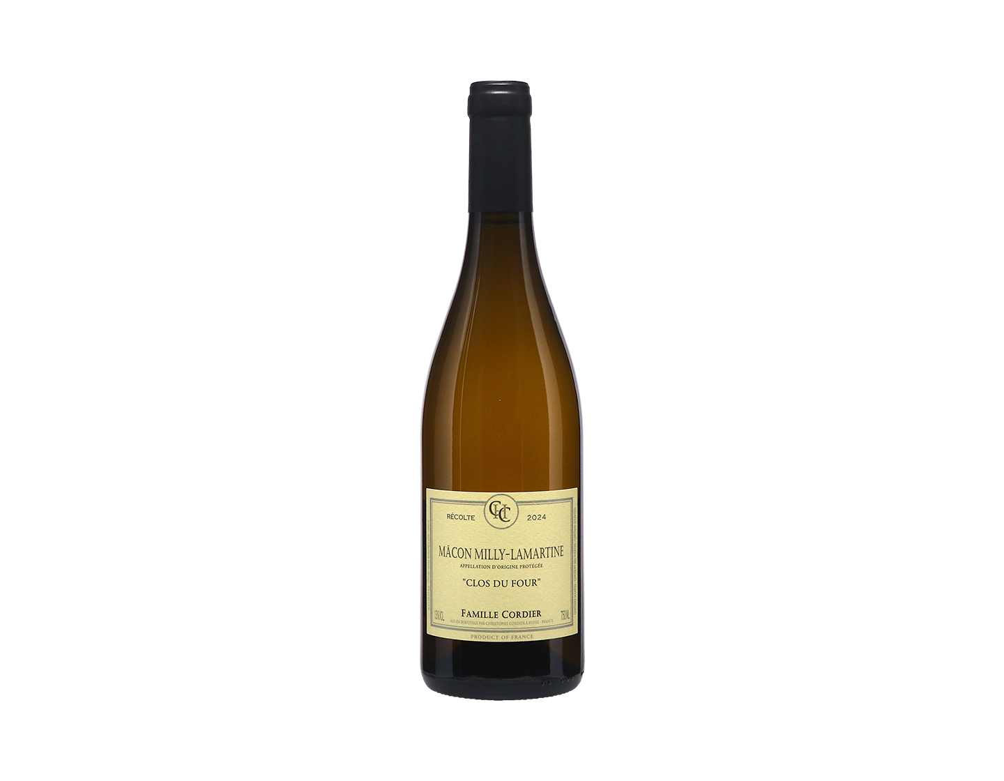 Famille Cordier Macon Milly Lamartine Clos du Four 2024 ORGANIC