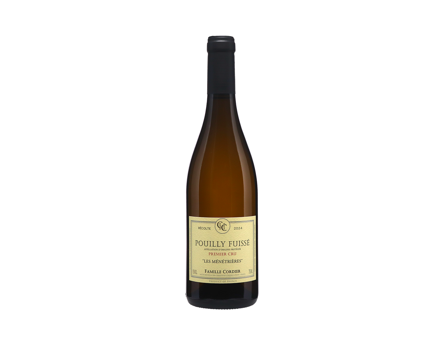 Famille Cordier, Pouilly-Fuissé Premier Cru Ménétrières 2024