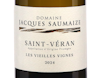 Jacques Saumaize St Veran La Vieille Vigne 2024 view 2
