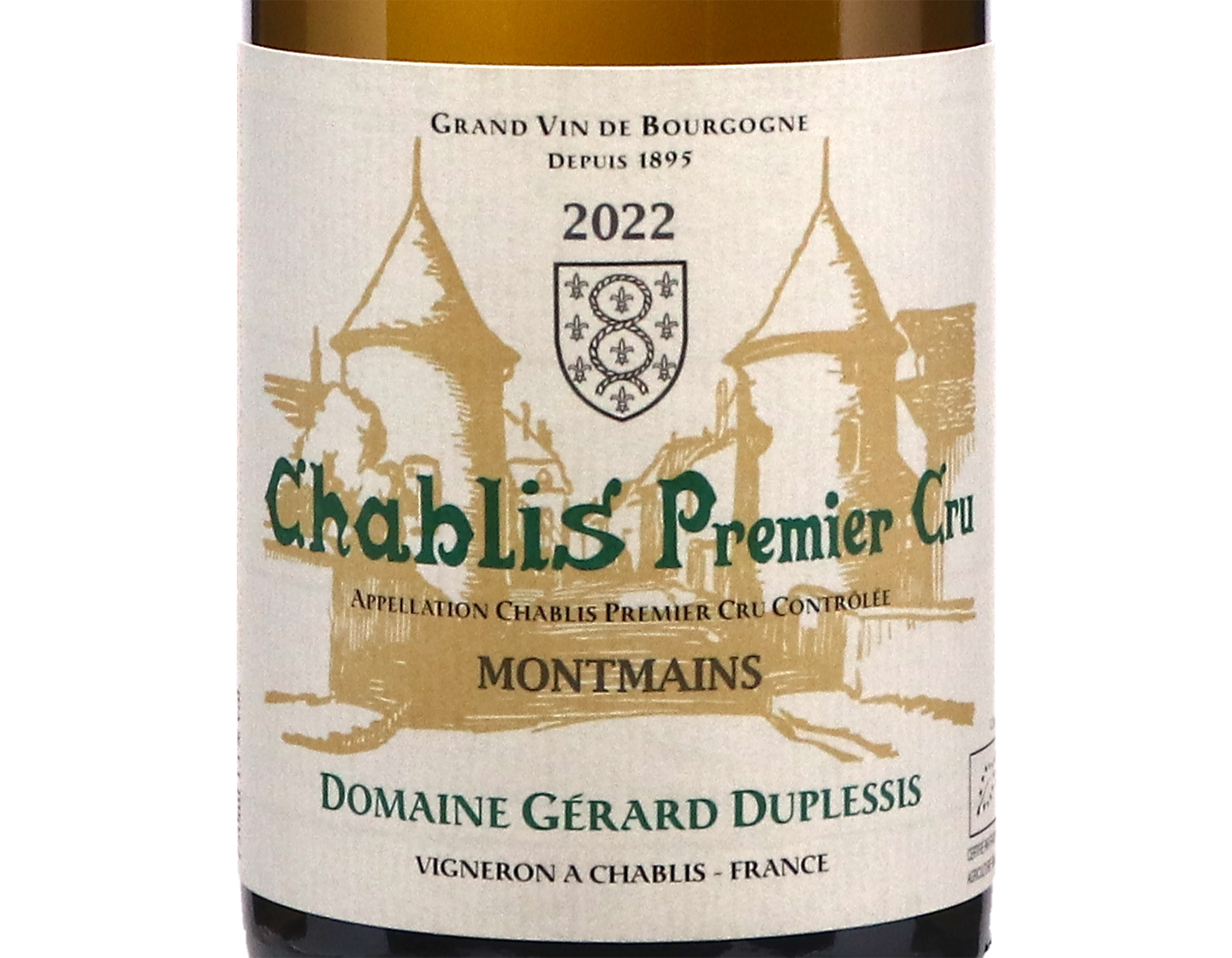 Domaine Duplessis Chablis PC Montmains 2022