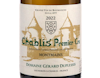 Domaine Duplessis Chablis PC Montmains 2022 view 2