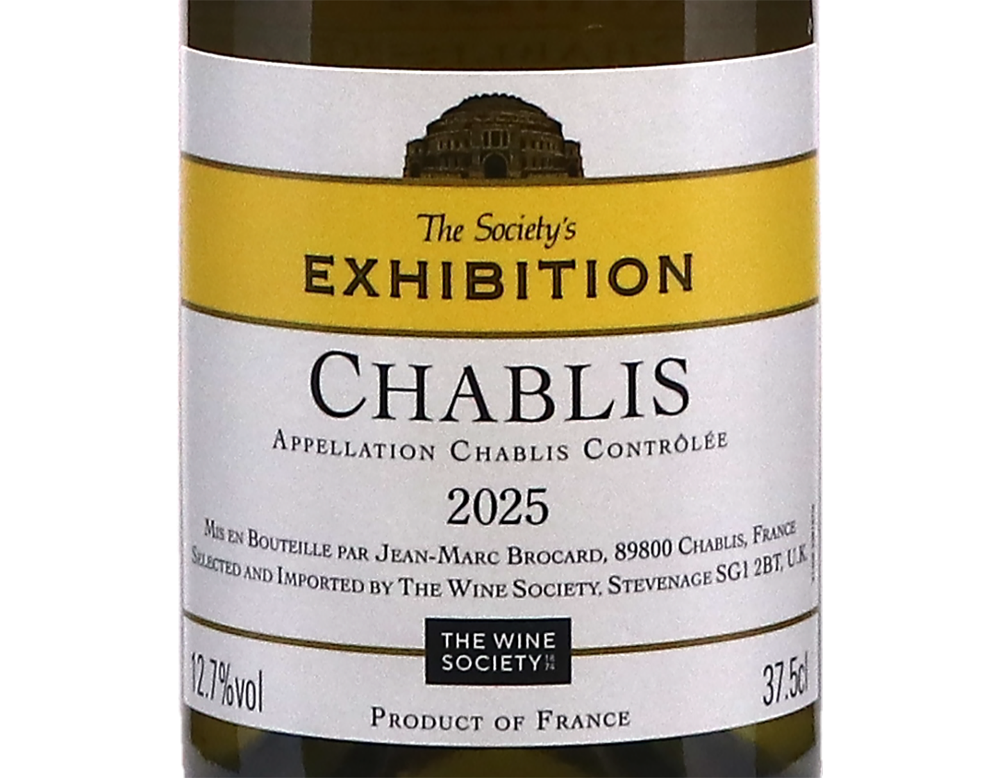 Half bottle of The Society's Exhibition Chablis 2025