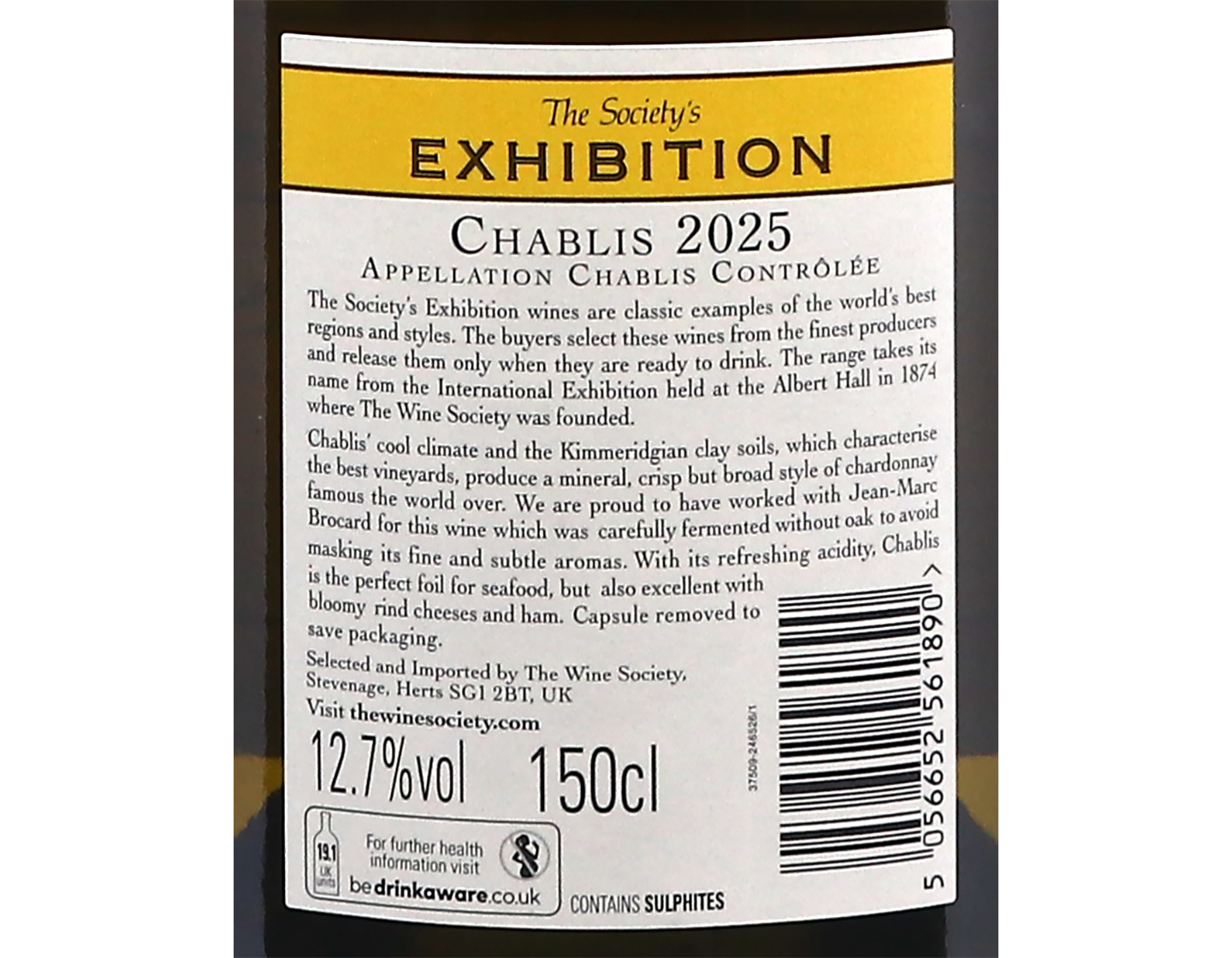 Magnum of The Society's Exhibition Chablis 2025