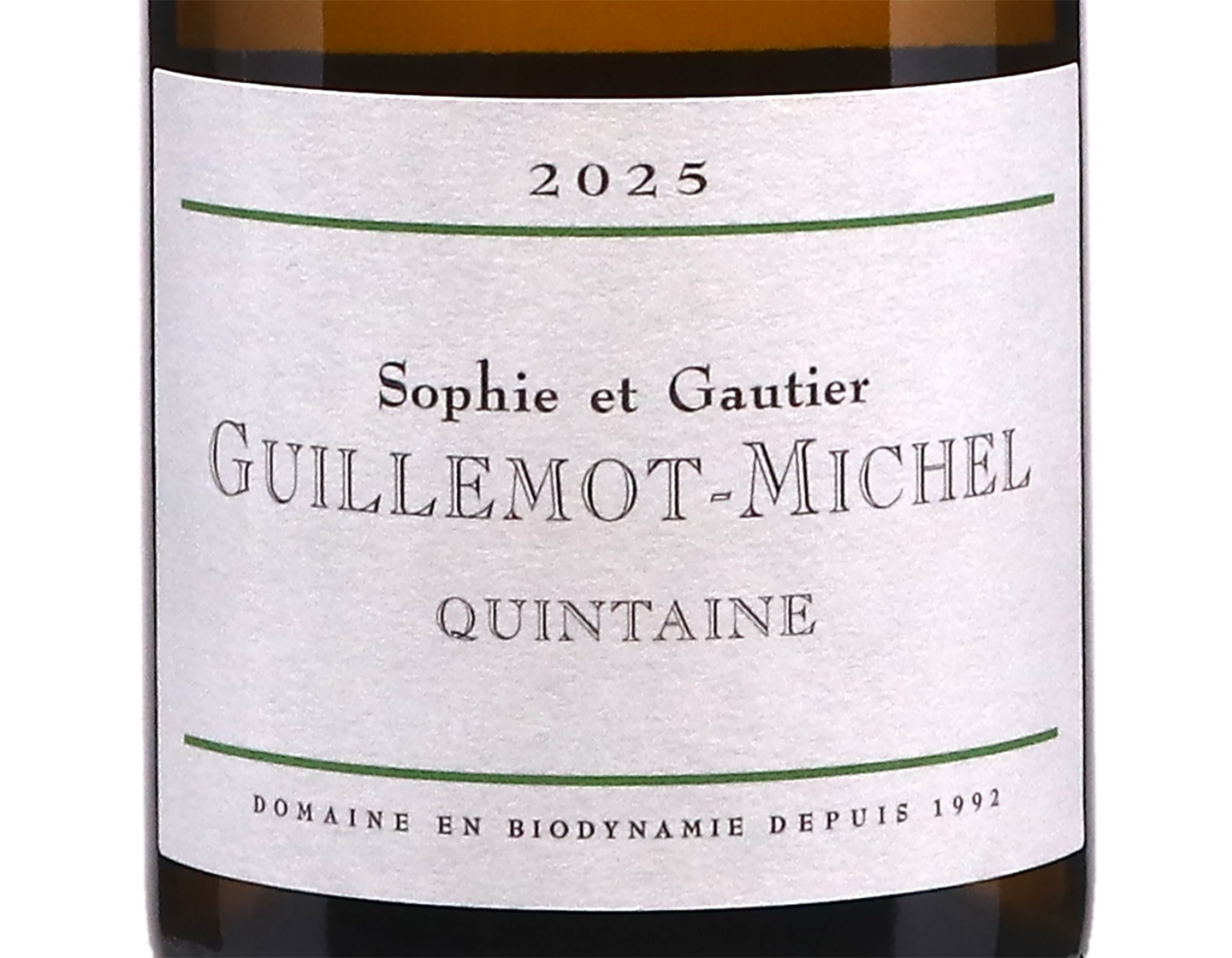 Domaine Guillemot Michel Vire Clesse Quintaine 2025 BIODYNAMIC