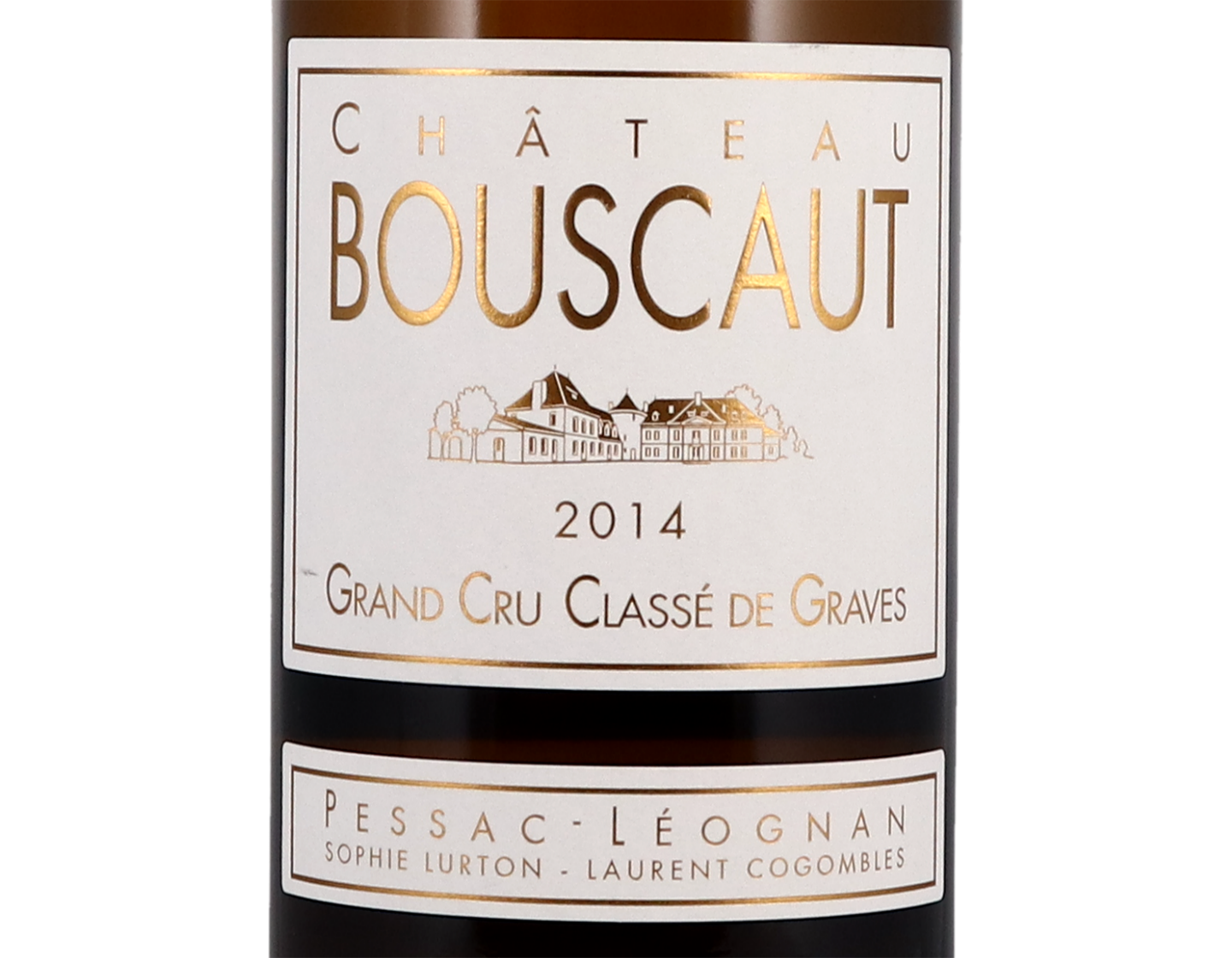 Ch Bouscaut Blanc Pessac Leognan 2014