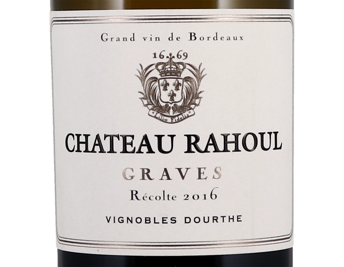 Ch Rahoul Blanc Graves 2016