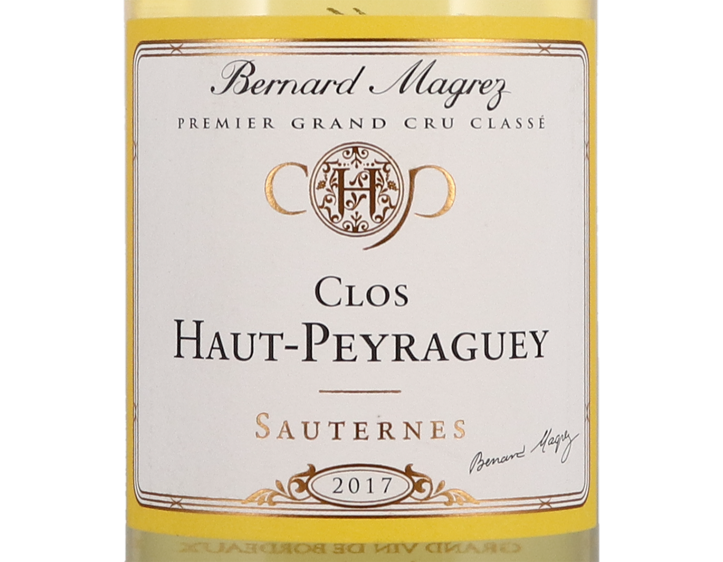 Clos Haut Peyraguey Sauternes 2017