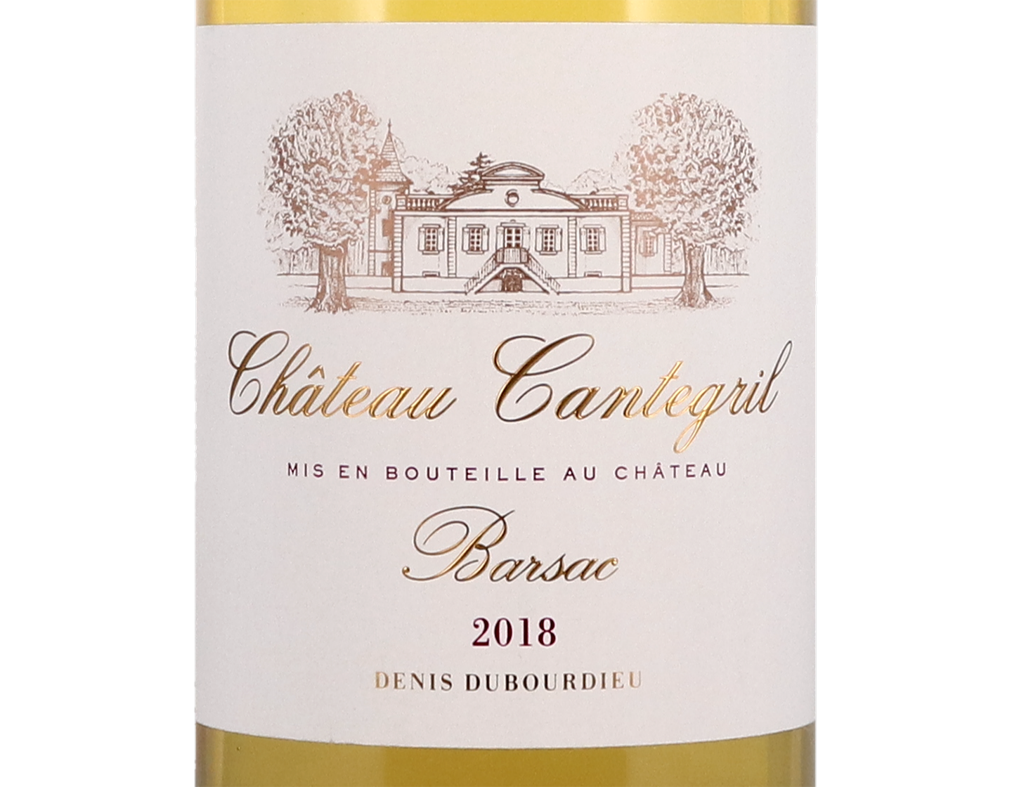 Château Cantegril, Barsac 2018