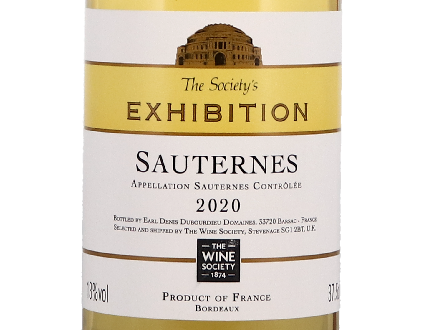 The Society's Exhibition Sauternes 2020 Halves 37.5cl