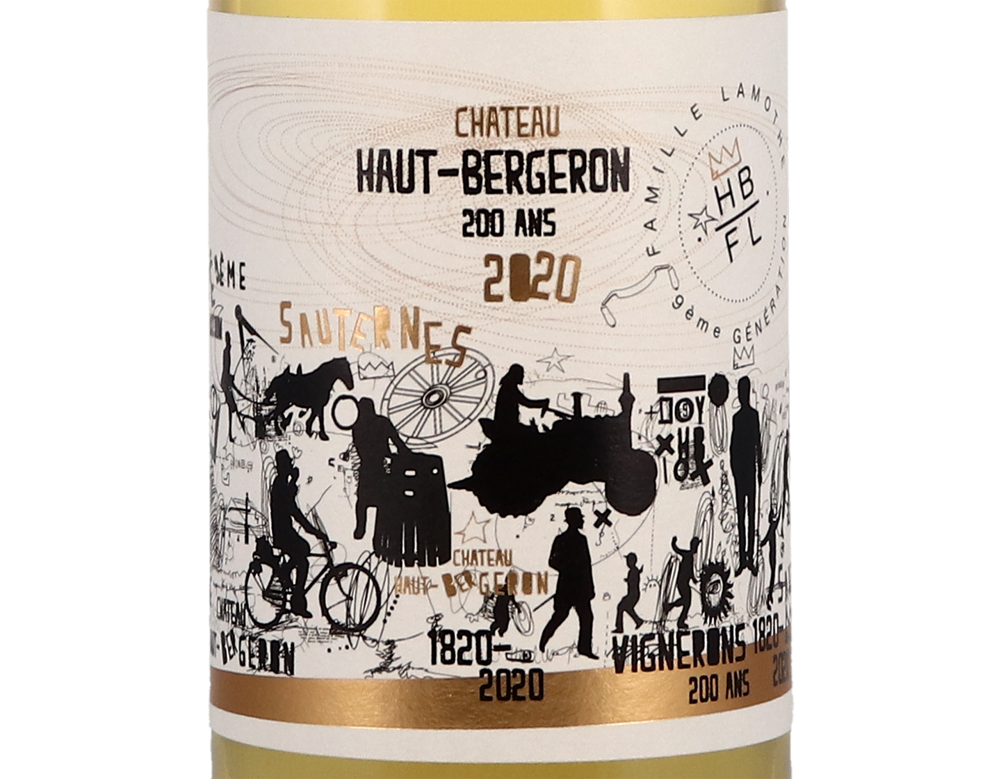 Ch Haut Bergeron Sauternes 2020 Halves