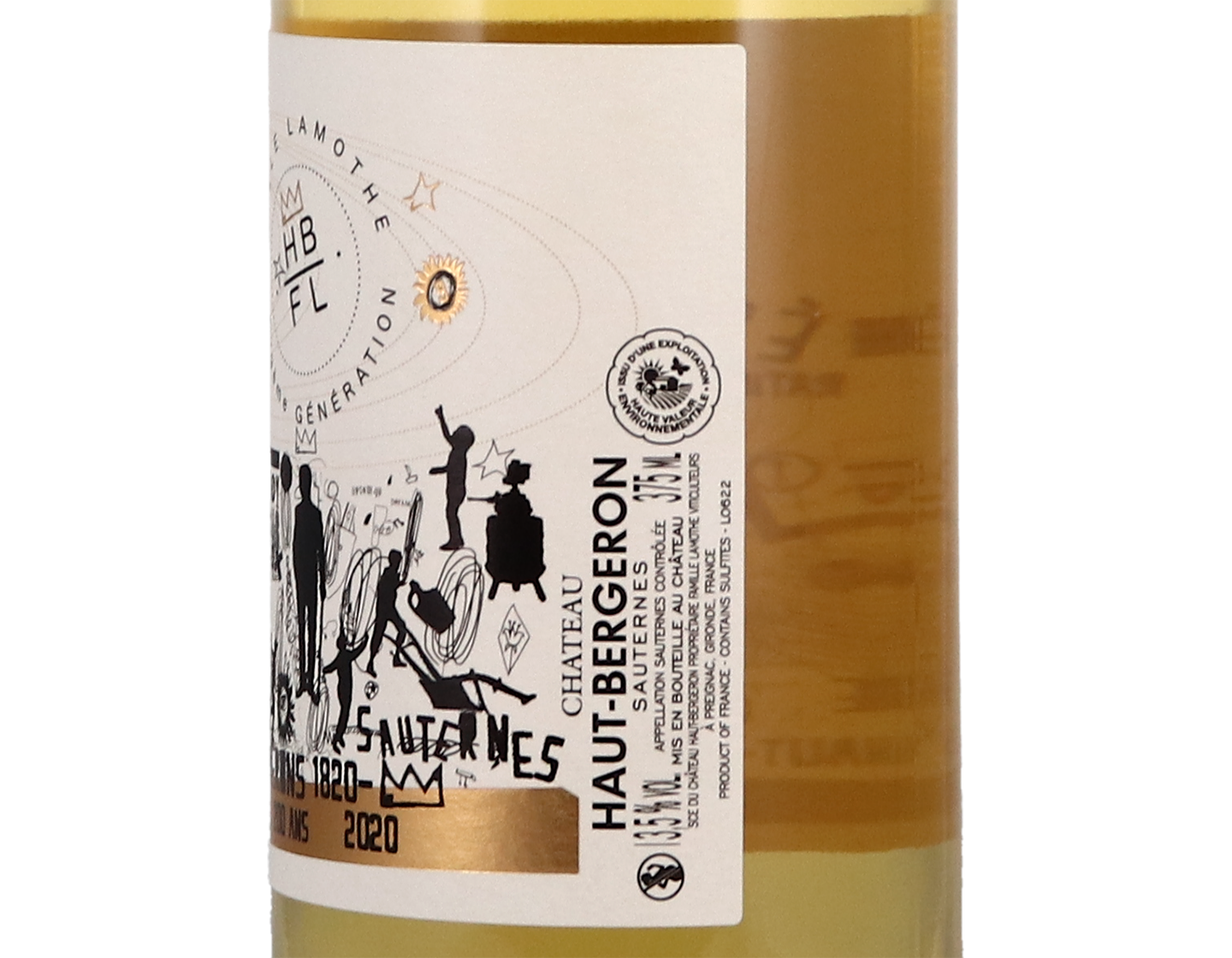 Ch Haut Bergeron Sauternes 2020 Halves