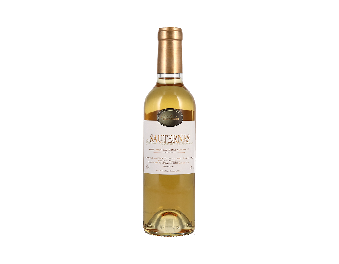 Ulysse Cazabonne Sauternes Halves