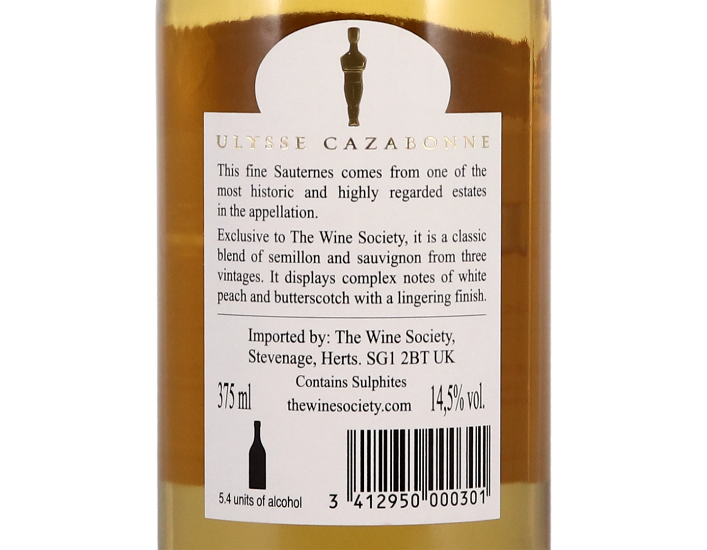Ulysse Cazabonne Sauternes Halves