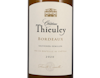 Château Thieuley Blanc, Bordeaux 2020 view 4