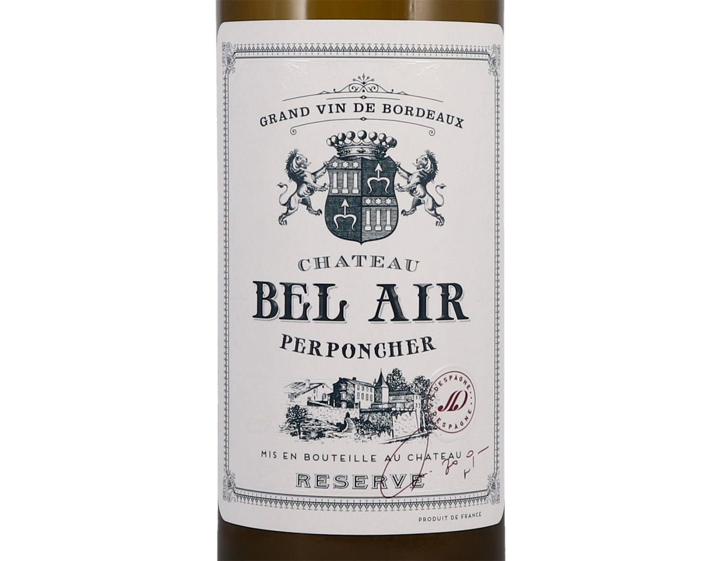 Château Bel Air Perponcher Réserve, Bordeaux Blanc 2021