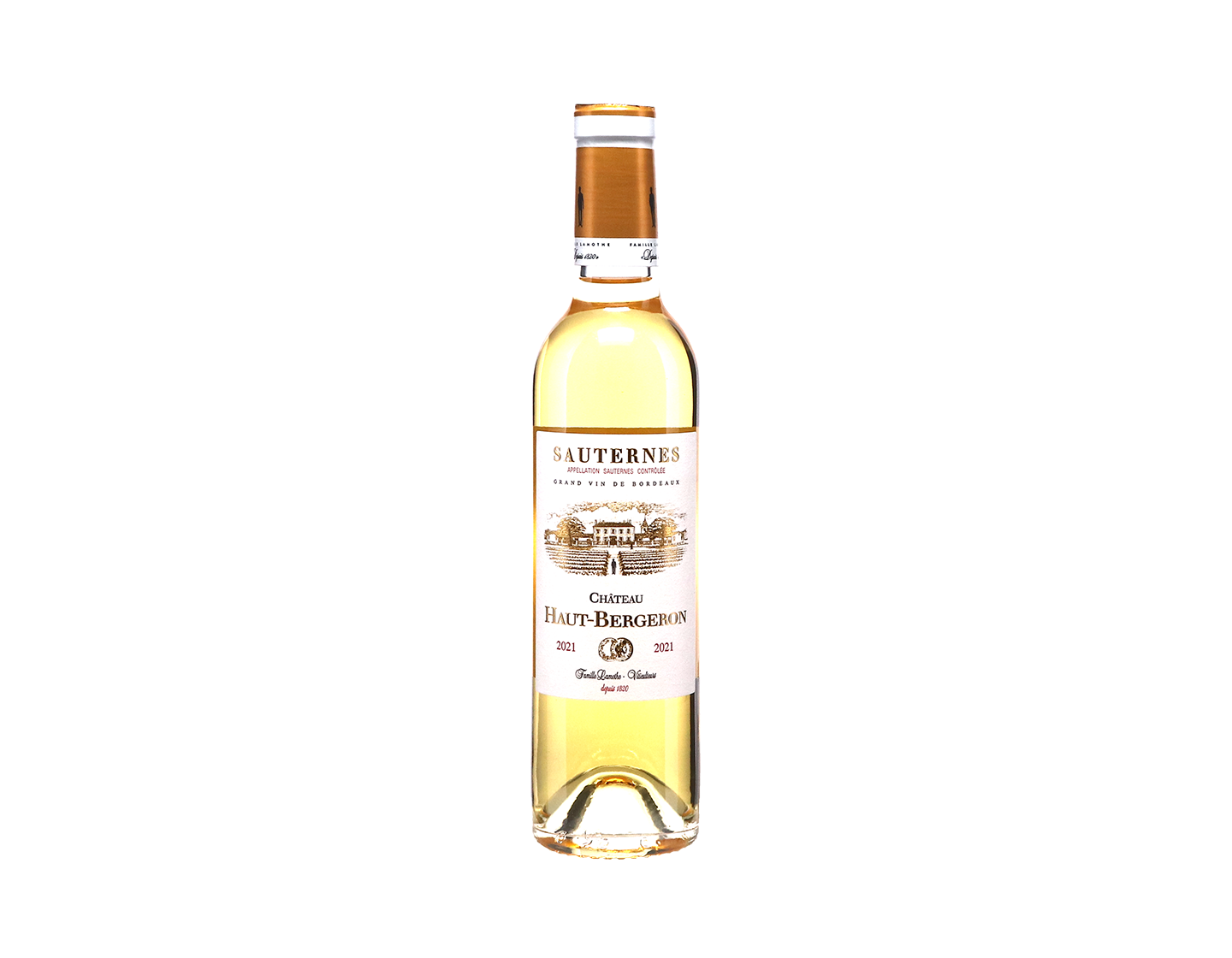 Chateau Haut Bergeron Sauternes 2021 Halves