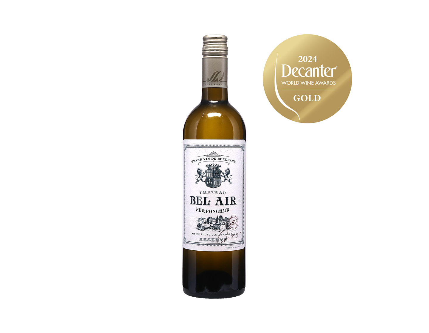 Ch Bel Air Perponcher Blanc Reserve Bordeaux 2023