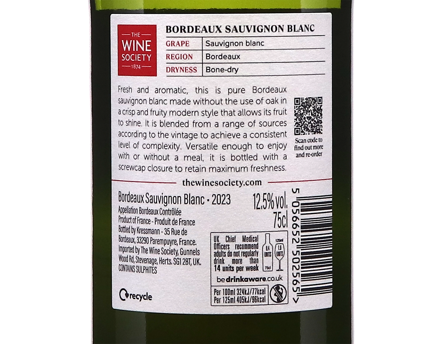 The Society's Bordeaux Sauvignon 2023