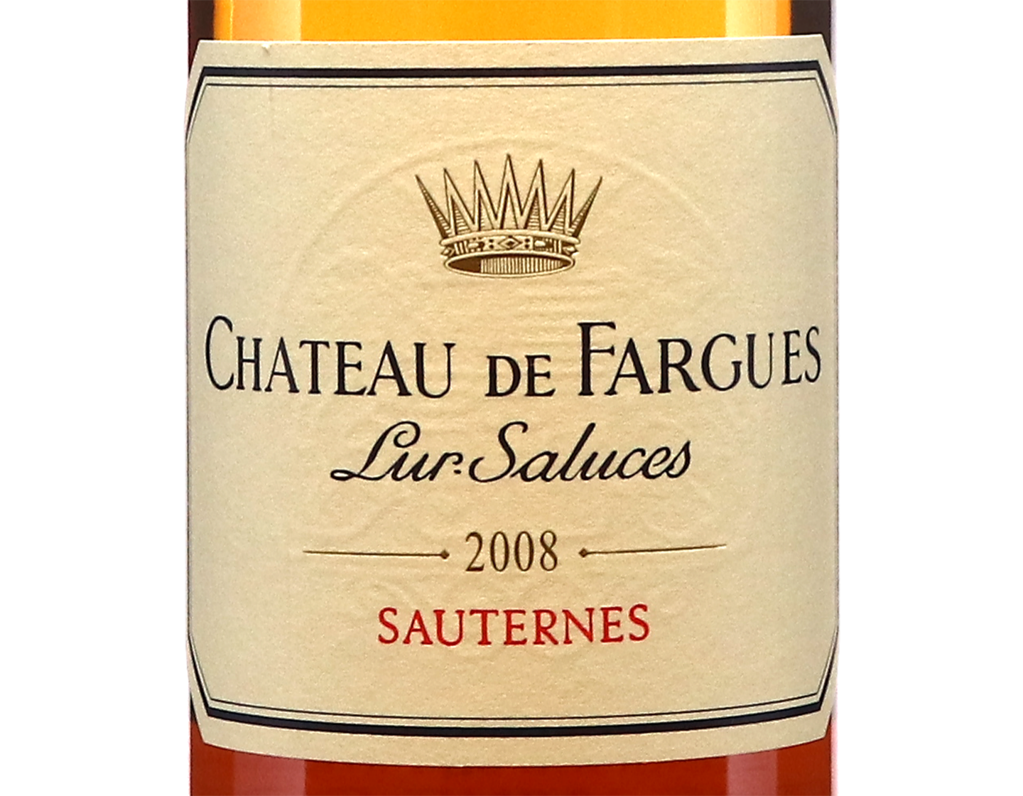 Ch de Fargues Sauternes 2008