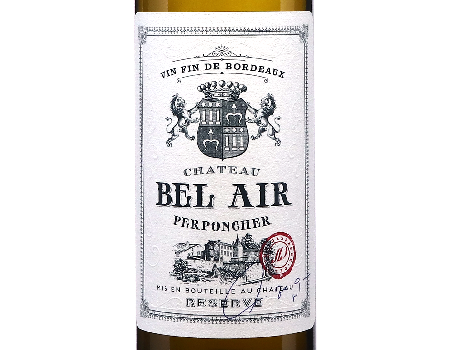Chateau Bel Air Perponcher Blanc Reserve Bordeaux 2024