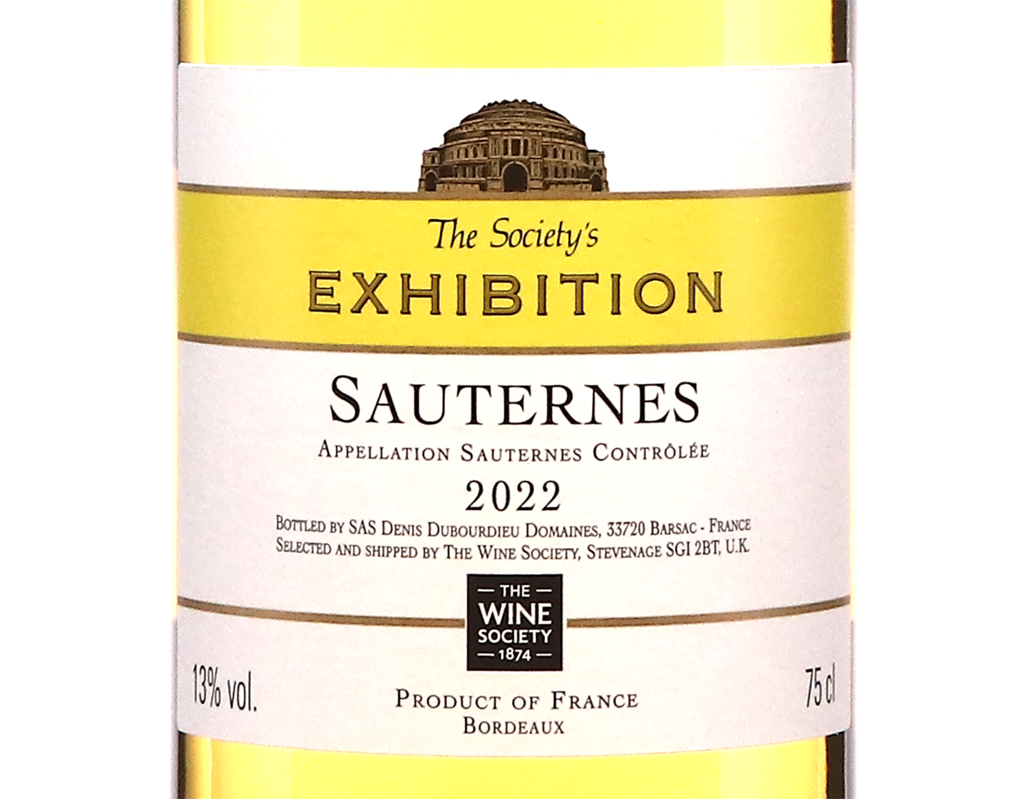 The Society's Exhibition Sauternes 2022