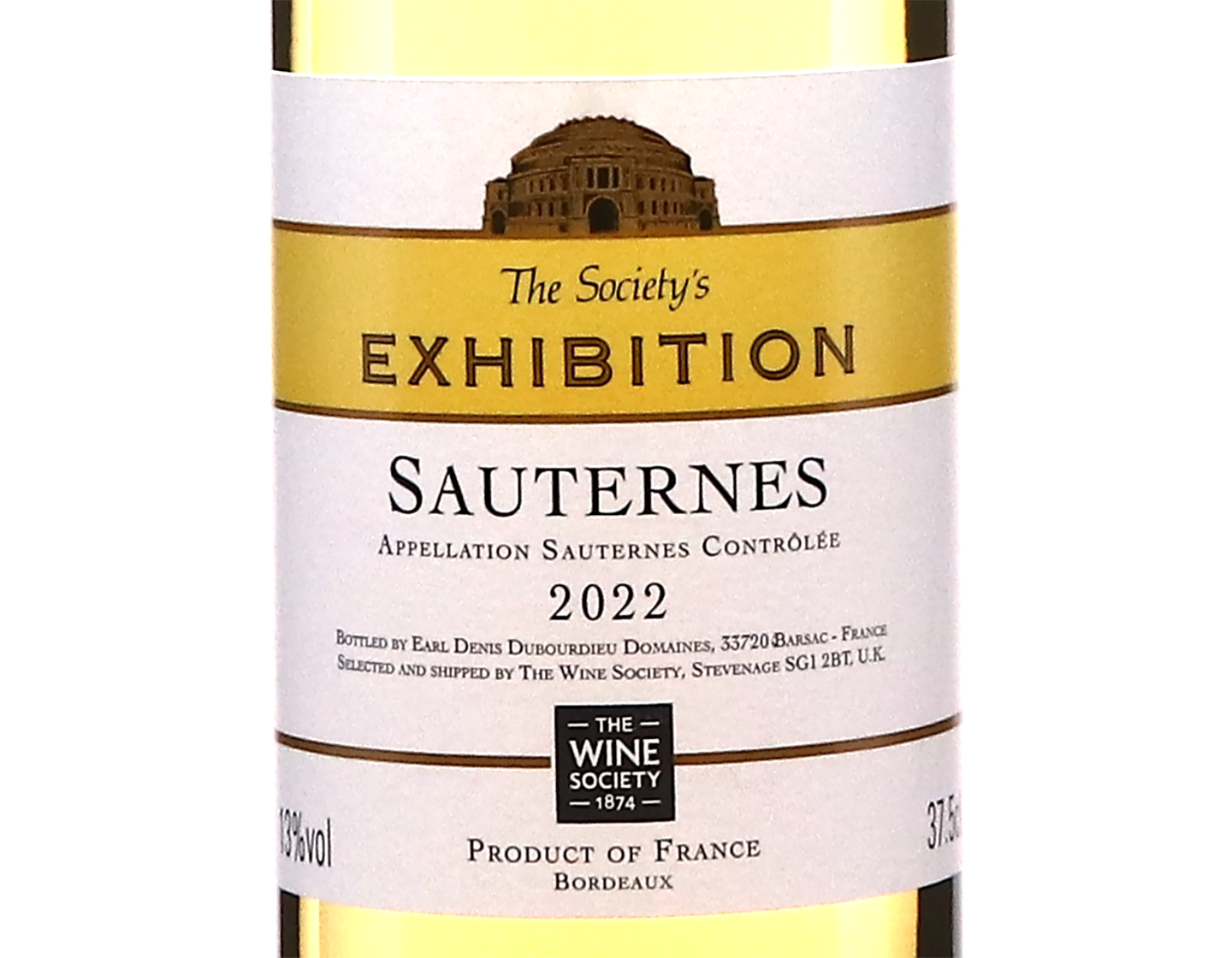 The Society's Exhibition Sauternes 2022 Halves 37.5cl