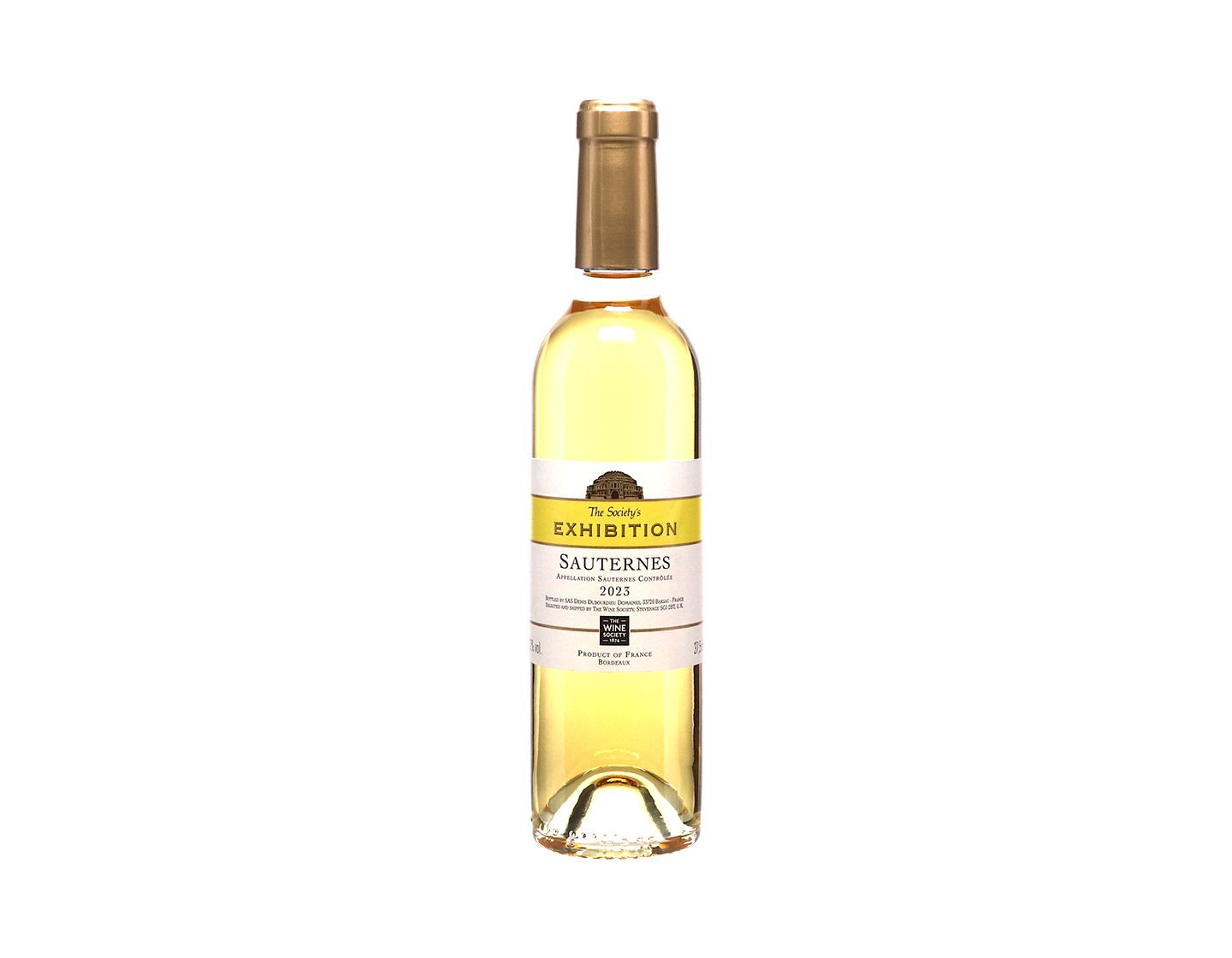 Half bottle of The Society's Exhibition Sauternes 2023