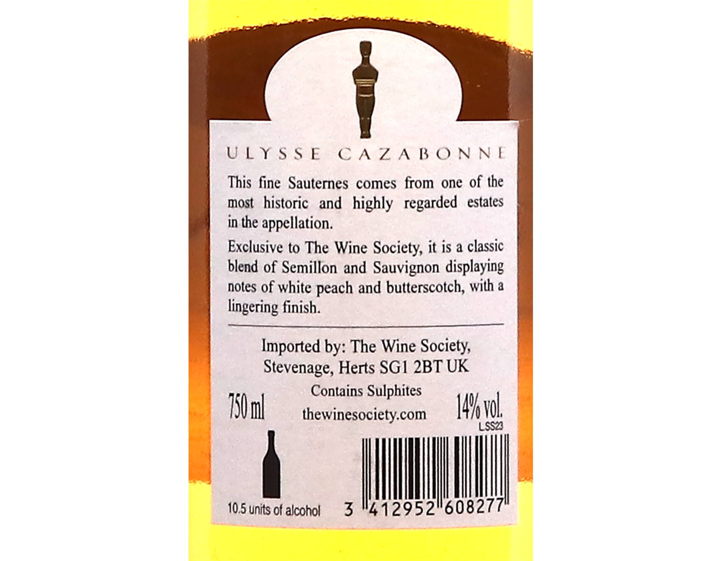 Ulysse Cazabonne Sauternes 2023 (Fourth Release)