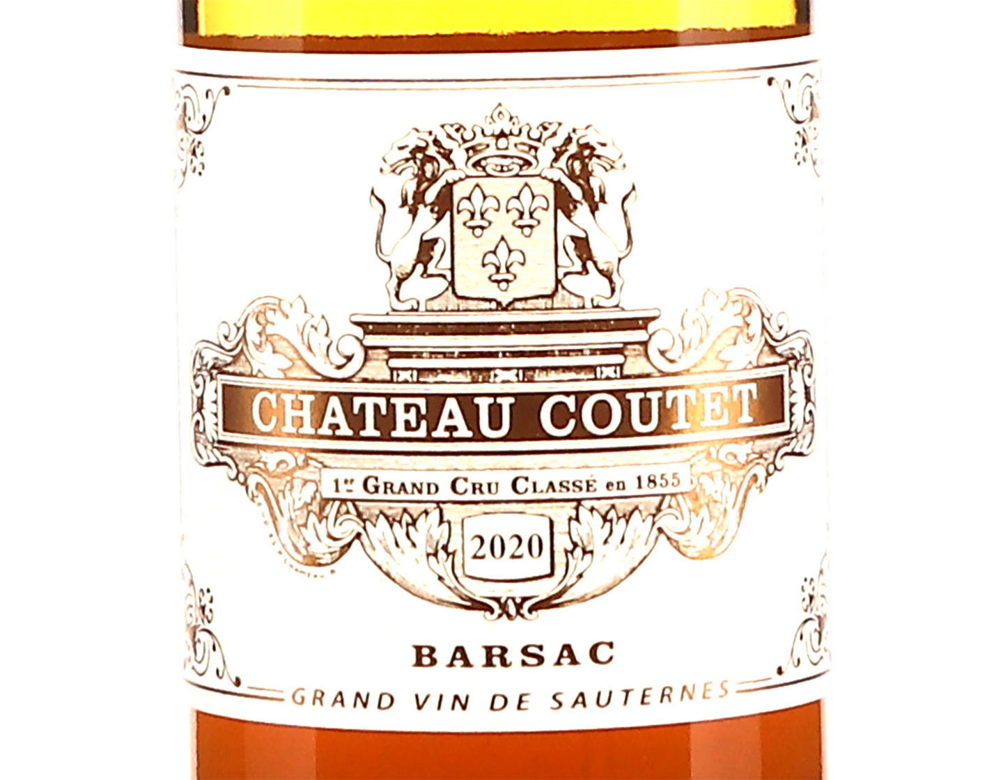 Half bottle of Chateau Coutet Barsac 2020