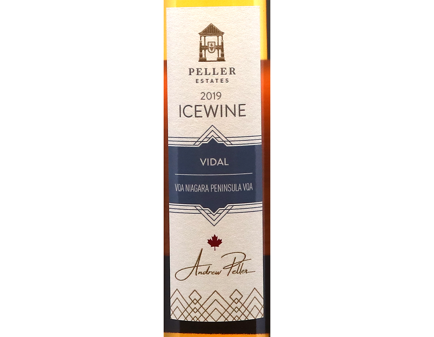 Vidal Ice Wine Signature Series Peller Estates 2019 halves