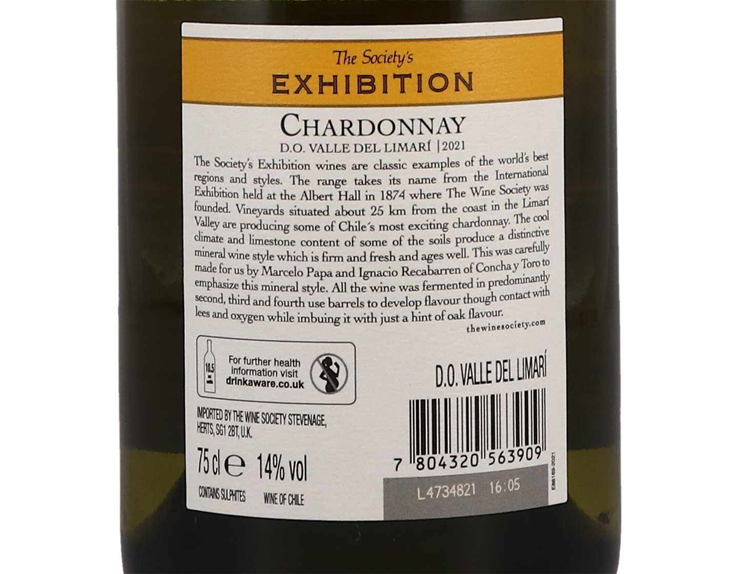 The Society's Exhibition Limarí Chardonnay 2021