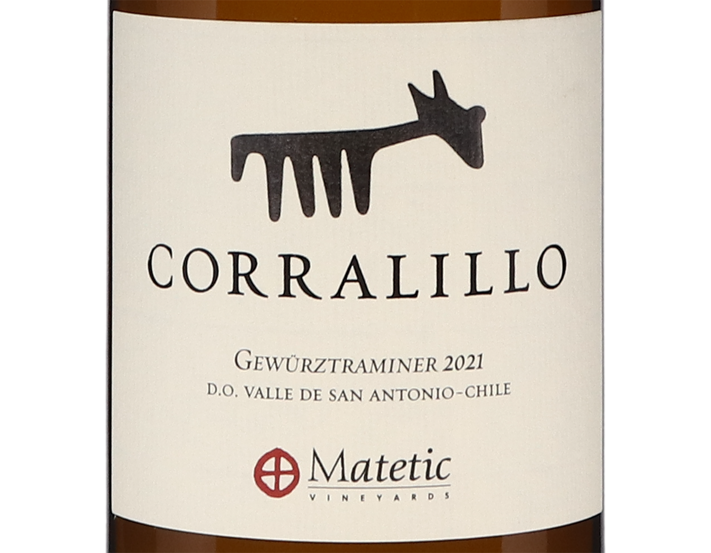 Matetic Corralillo San Antonio Gewurztraminer 2021 ORGANIC