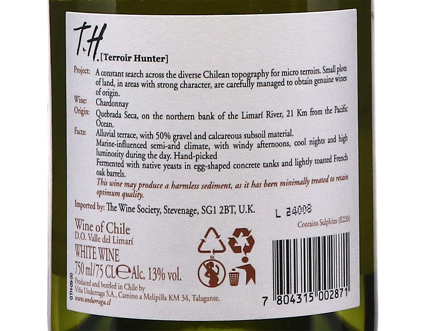 Undurraga TH Limari Chardonnay 2022